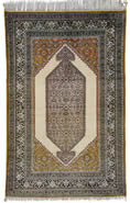 Qum Silk Persian Rug