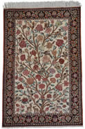 Qum Persian Silk Rug