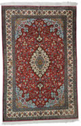 Qum Silk Persian Rug