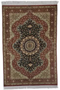 Qum Silk Persian Rug