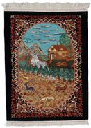 Qum Silk Persian Rug