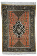 Qum Persian Silk Rug